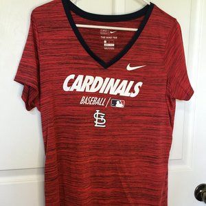 Nike St. Louis Cardinals Dri fit V-neck shirt